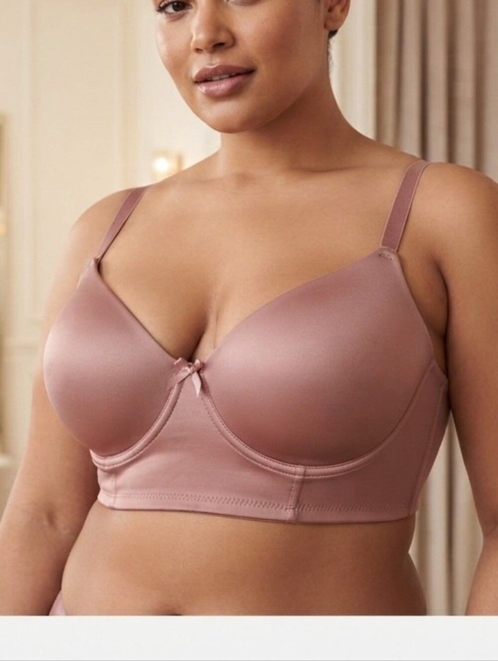 Cacique‎ Plus Size Full Coverage Underwire Bra Size 40D